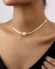 Picture of Gold Pearl Choker