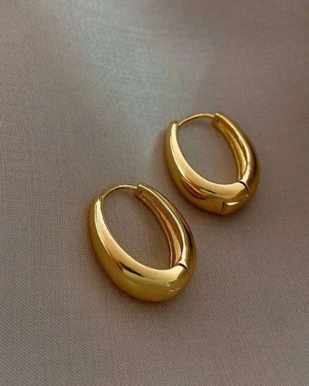 Picture of Gold Hoop Earrings