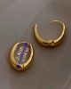 Picture of Gold Hoop Earrings