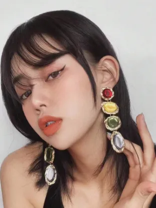 Picture of Retro drop earrings