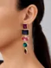 Picture of Rhinestone Drop Earrings 