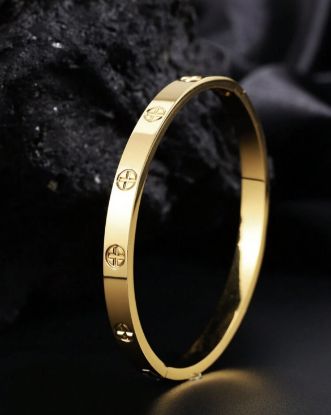Picture of 8mm Waterproof Gold Bracelet 