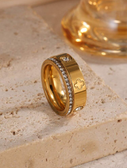 Picture of 2pcs 18k Gold Plated Rings